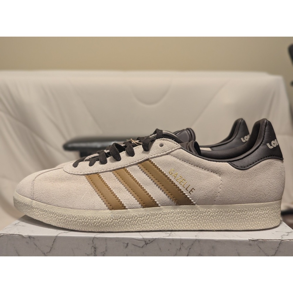 Adidas Gazelle MLS‎ LAFC Los Angeles FC Gold Ochre Men Shoe Size 8